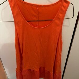 Umgee Vibrant Orange Tank Top